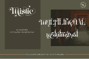 Mistic Typeface font