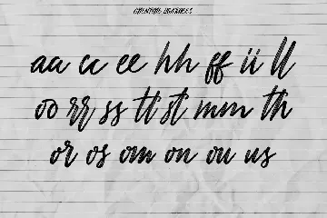 Grandetrix Brush Script Font