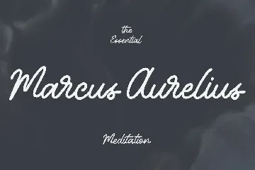 Bayhours Cursive Script Font