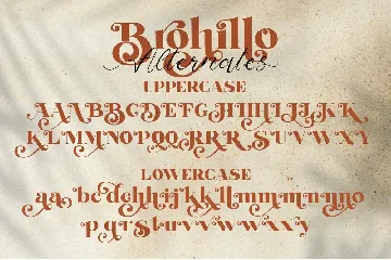 Brohillo Font Duo