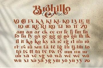 Brohillo Font Duo