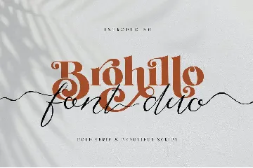 Brohillo Font Duo