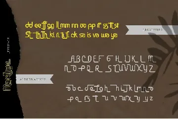 Mocthae font