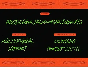 Feeltrovert - A Display Handwriting Font