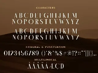 Brown Chocolatte Advertisement Font