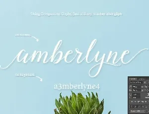 Amberlyne font