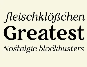 Restora font