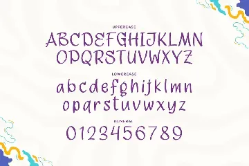 Glitters - Hand Drawn Poster Font