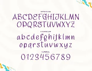 Glitters - Hand Drawn Poster Font