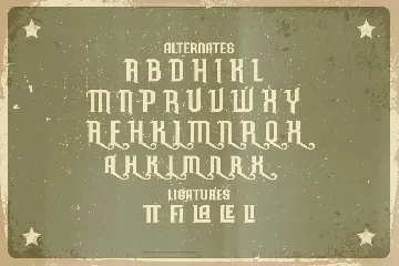 Ardilah Kafi - Victorian Style Font