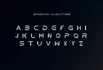 Techno Space Futuristic Font