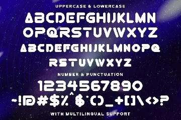 SUPERBOLT - Futuristic Sans Font