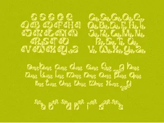 ChocoChoco font