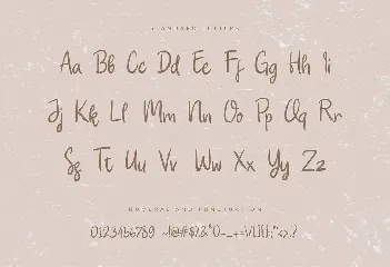 Attaya Handwritten Font