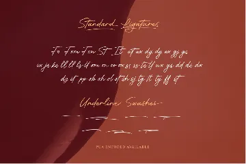 Motherland Signature font