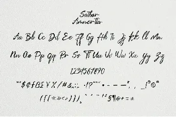 Sathor Ammertta font