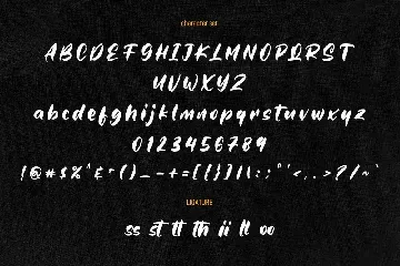 Darkbones Handwritten Display Font