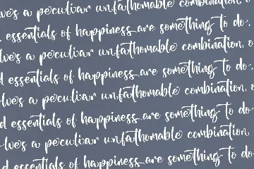 Halfmoon Modern Handwriting Font