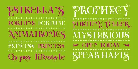 Zoltana font