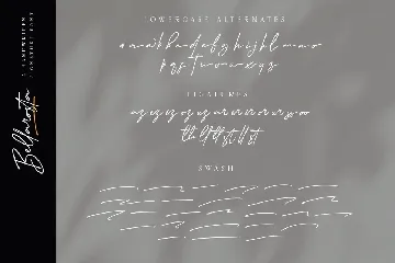 Bellarosta - Signature Font