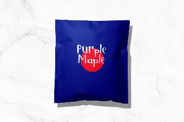 Purple Maple font