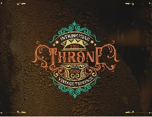 The Throne font