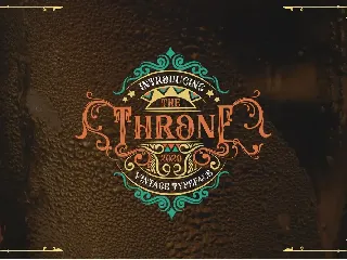 The Throne font