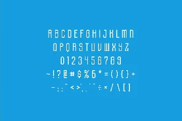 Freza - Simple display font