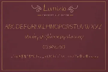 Lumixia - Elegant Font