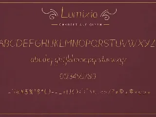 Lumixia - Elegant Font