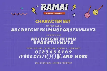 RAMAI - Display Typeface font