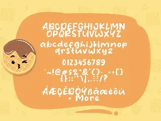 Waffle Story font