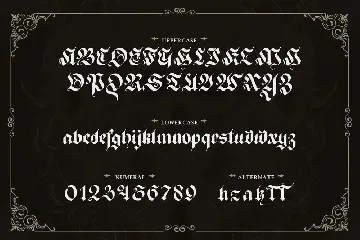 Gumithir - Blackletter Font