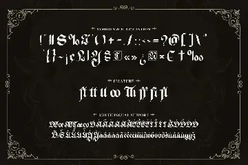 Gumithir - Blackletter Font