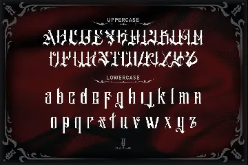 Salliery - Blackletter Tattoo Font