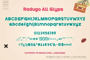 Radugo font