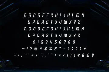 Futurista - Modern Monoline Font