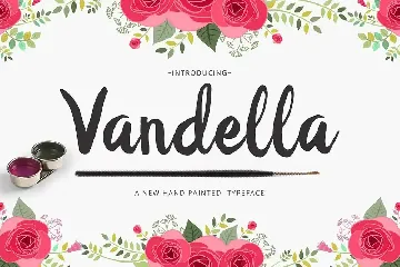 Vandella Script font