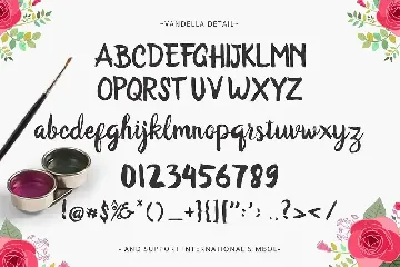 Vandella Script font