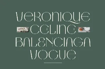 Veronika Luxurious font