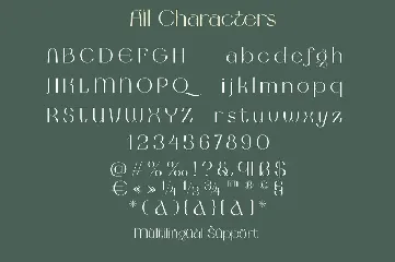 Veronika Luxurious font