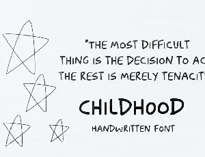 Childhood Font