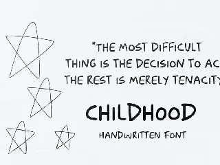 Childhood Font