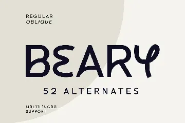 Beary Font