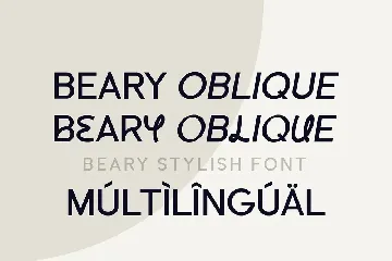 Beary Font