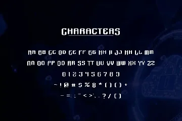 Technos - The techno font