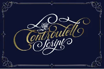 Controwell Victorian Typeface font