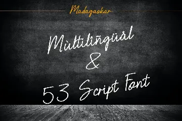 Madagaskar font