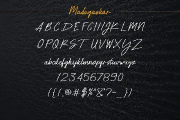 Madagaskar font