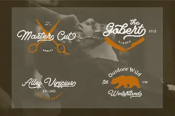 Winstone - Monoline Script Font